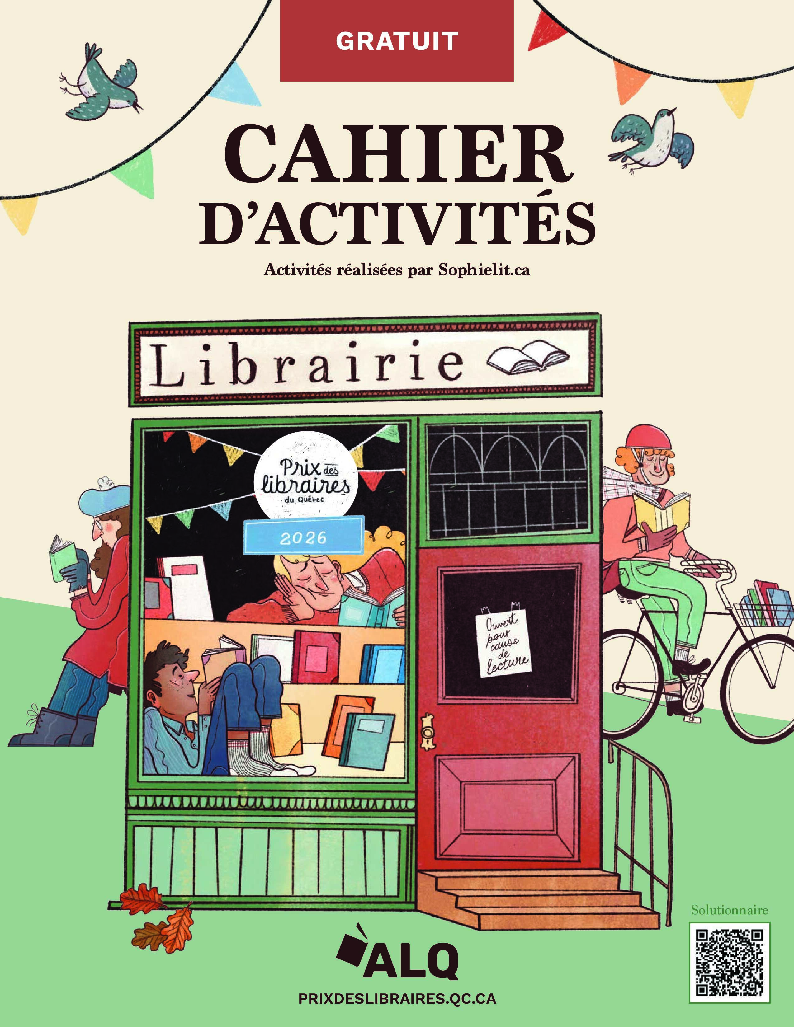 Cahier d'activité 2026