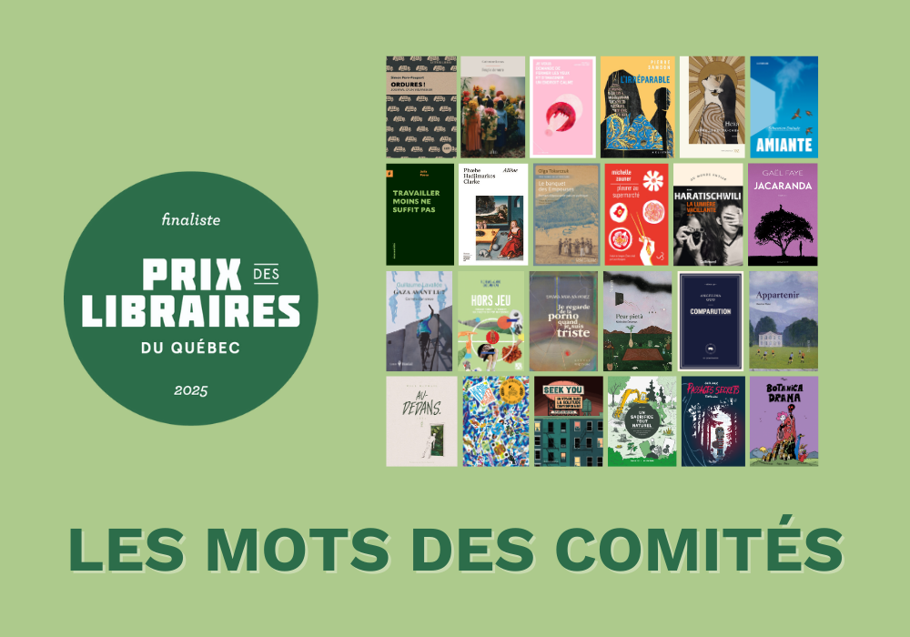 Finalistes Adulte - Les mots des comités